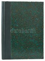1914-1915 Zászlónk XIII. évf. 1-10 számok, egybekötve. Félvászon-kötésben, az 1. szám címlap sérült