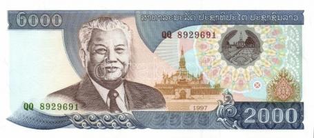 Laosz 11db klf modern bankjegy T:I