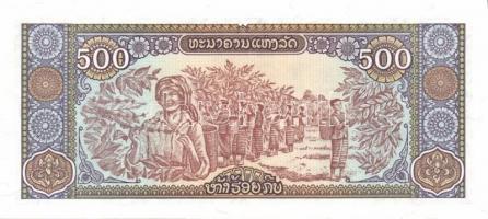 Laosz 11db klf modern bankjegy T:I