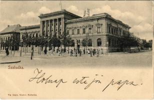 1903 Szabadka, Subotica; utca. Vig Zsigmond Sándor kiadása / street view (EK)