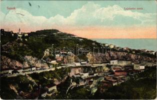 1916 Fiume, Rijeka; Susak, Lujzinska cesta (EK)