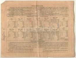 Budapest 1904. "Erzsébet királyné Sanatorium Sorsjegykölcsön" sorsjegye 5K értékben, magya...