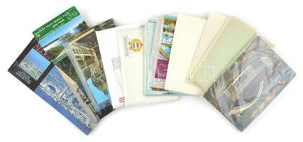 175 db MODERN megíratlan külföldi város képeslap dobozban / 175 modern unused European town-view postcards in a box
