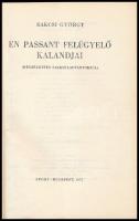 Bakcsi György: En Passant felügyelő kalandjai. Bp., 1972., Sport. Kiadói papírkötés,
