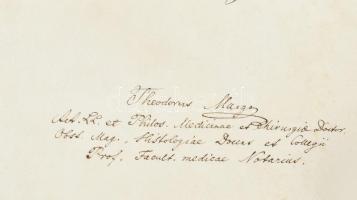 1860 Gráner Dávid (1829-1896) Pest vármegye későbbi, izraelita vallású (religionis mosaicae), zsidó ...