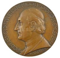 Berán Lajos (1882-1943) 1923. Ipolyi Arnold születésének 100. évfordulója emlékére / DEVS ET PATRIA kétoldalas bronz emlékérem, peremén 75 sorszámmal (70mm) T:1