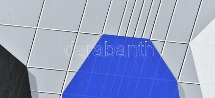 Ottó László (1966-): Freedom-in-unity, No. 13, 2021. Akril, vászon, jelzett a hátoldalán, restaurált...