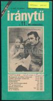Recih Károly, Farkas Bálint, Sass Syliva és Sunyovszky Szilvia autográf aláírásai az Iránytű műsorúj...