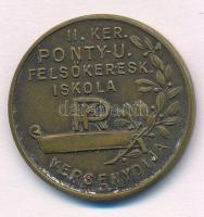 Sződy Szilárd (1878-1939) ~1930. "II. ker. Ponty u. Felsőkeresk. Iskola Versenydíja" kétol...