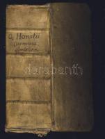 1640 Joannis Bond/John Bond (1550-1612): Quinti Horatii Flacci Poemata scholiis sive annotationibus,...