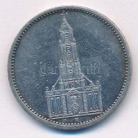 Német Harmadik Birodalom 1935A 5M Ag "Náci hatalom első évfordulója / Potsdami Garrison templom...