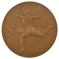 Antal Károly (1909-) 1940. "Budapest Sport Egyesület" kétoldalas bronz díjérem "1940&...