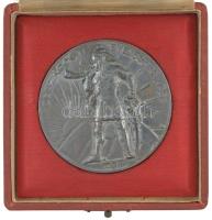 Berán Lajos (1882-1943) ~1930. "Országos Testnevelési Tanács" peremén jelzett, ezüstözött ...