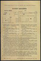 cca 1900-1960 Átnézetlen okmány hagyaték: kb 100-150 db vegyes okmány, igazolvány