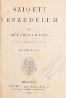 Zrínyi Miklós: Szigeti veszedelem. Bp., 1895., Franklin. Hatodik kiadás. Átkötött félvászon-kötés, kissé kopott