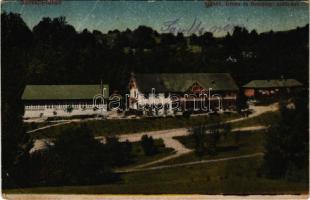 1918 Szováta-fürdő, Baile Sovata; Vigadó, István és Bercsényi szállodák / hotel, restaurant (EB)