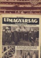 1927-1937 8 db magazin és melléklet: Új magyarság, Egészség, Vasárnapi újság + cca 1940 Társadalombiztosító Intézet 4 db nem használt nagyméretű kartoték