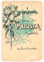 Somogyi János: Májusfa. (Novellák). A szerző által aláírt példány! (Bp., 1938), Őserő (Mezőberény, Baltha János-ny.), 128+(1) p. Első kiadás. A borító Jeney Jenő munkája. Kiadói papírkötés, kissé sérült, foltos borítóval, részben felvágatlan lapokkal.