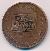 1991. "William Heberden 1710-1801 / XII. Európai Reumatológiai Kongresszus - Budapest" ang...
