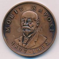 1991. Moriz Kaposi 1837-1902 / XII. Európai Reumatológiai Kongresszus - Budapest angol nyelvű, kétoldalas bronz emlékérem (42mm) T:1,1- patina