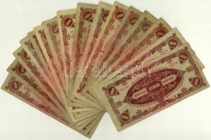 1945. 10.000P "MNB" bélyeggel (30x) T:III,III-
Adamo P23e