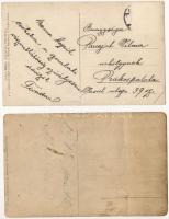 Abbazia, Opatija; - 4 db RÉGI fotó képeslap / 4 pre-1945 photo postcards