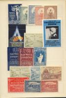 Nagybritannia 122 klf. kiállítási levélzáró 1901-1940 közepes berakóban