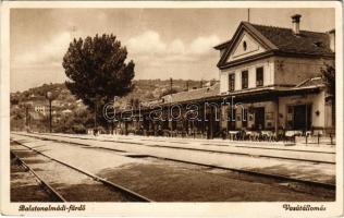 1939 Balatonalmádi, vasútállomás (EK)