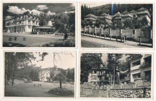 Szováta-fürdő, Baile Sovata; - 4 db RÉGI város képeslap / 4 pre-1945 town-view postcards