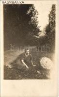 1930 Nagybánya, Baia Mare; hölgy / lady. photo