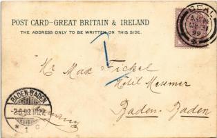 1899 (Vorläufer) "There is no doubt about it" humour, litho (EK)