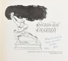 Zűr. Szűr Szabó József karikatúrái. Bp., 1964, Képzőművészeti Alap. Kiadói félvászon-kötés, illusztr...