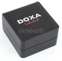 Arany (Au/14k) DOXA 1000.50 analóg kijelzős, dátumfunkciós, quartz férfi karóra, barna bőr szíjjal. ...