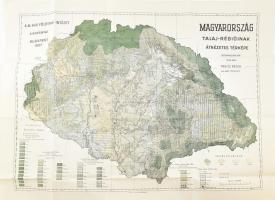 1927 Magyarország talaj-régióinak átnézetes térképe 1918-ban, szerk.: Treitz Péter, 1 : 1.000.000, Bp., M. Kir. Földtani Intézet, 70x93 cm