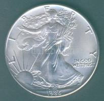 USA 1986. 1$/1oz Ag "Liberty" T:1
