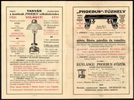 cca 1927-29 Bp., Ardó József műszaki nagykereskedő kihajtható illusztrált reklám prospektus és megre...