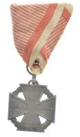 1916. Károly-csapatkereszt Zn kitüntetés nem saját mellszalagon T:2 Hungary 1916. Charles Troop Cross Zn decoration with not own ribbon C:XF NMK 295.