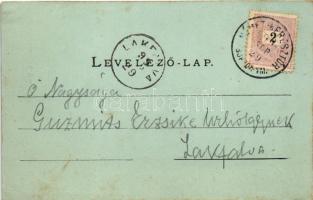 1899 (Vorläufer) Sopronkeresztúr, Németkeresztúr, Deutschkreutz bei Oedenburg; Fő utca este, üzlet. ...