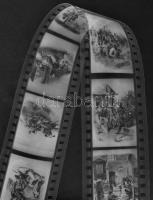 Akt repró negatívok, 6 db kisfilm tekercs