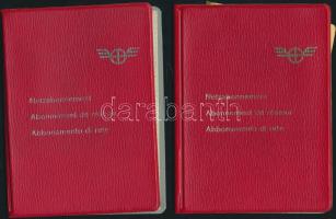 1969-1971 2 db svájci igazolvány magyar személy részére