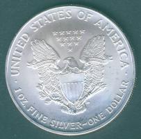 USA 2007. 1$/1oz Ag "Liberty" T:1 Tanúsítvánnyal!