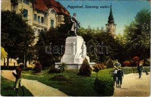 1914 Nagyvárad, Oradea; Szacsvay szobor / statue (EB)