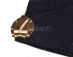 cca 1949 Állami Gimnázium diák sapka zománc jelvénnyel