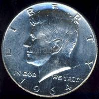 USA 1964. 1/2$ Ag "Kennedy" T: 1/2