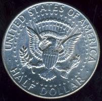 USA 1964. 1/2$ Ag "Kennedy" T: 1/2