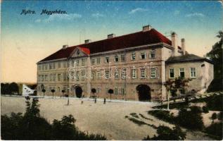 1918 Nyitra, Nitra; Megyeháza / county hall (EK)