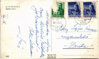 1943 Újverbász, Verbász, Novi Vrbas; Tűzoltó otthon, csendőrök, automobilok / fire brigade, firefigh...