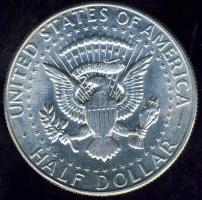 USA 1965. 1/2$ Ag "Kennedy" T:1/2+