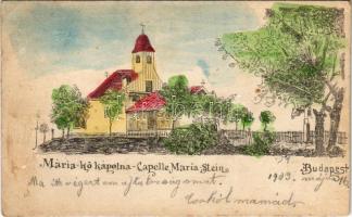 1903 Budapest III. Mária-kő kápolna (kis szakadás / small tear)