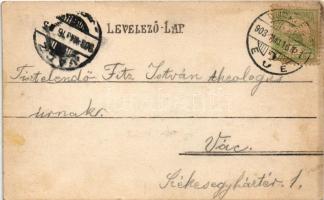 1903 Budapest III. Mária-kő kápolna (kis szakadás / small tear)